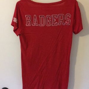 Wisconsin Badger Scoop neck
